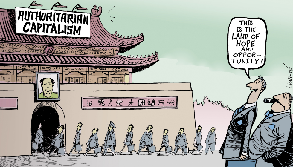  CONGRESS OF THE CHINESE COMMUNIST PARTY by Patrick Chappatte