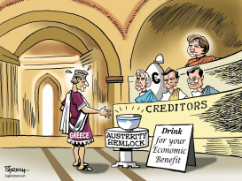 AUSTERITY FOR GREECE by Paresh Nath