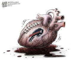 LOCAL TO BE A BILLS FAN by Adam Zyglis