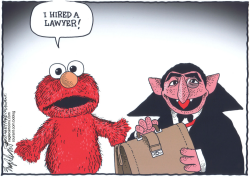 SESAME STREET SEX SCANDAL by Bob Englehart