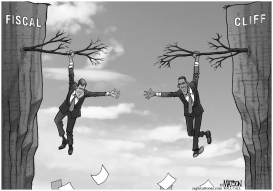 FISCAL CLIFFHANGER by RJ Matson