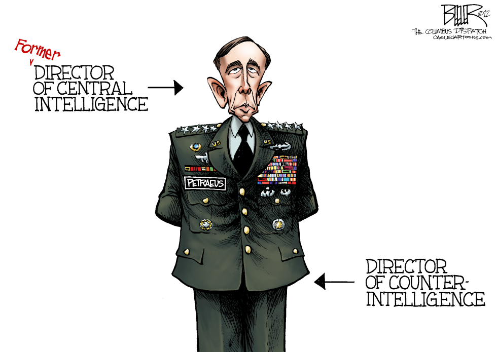  PETRAEUS SCANDAL by Nate Beeler