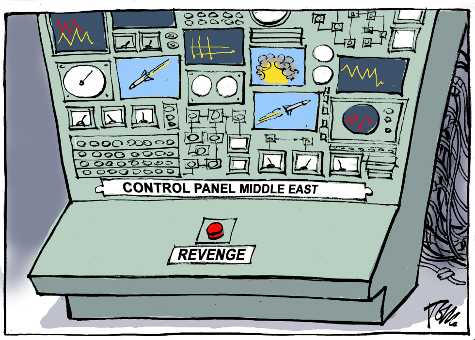  CONTROL PANEL MIDDLE EAST by Tom Janssen