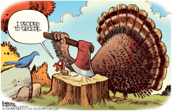 SECESSION TURKEY by Rick McKee