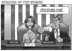 NANCY PELOSI IS SPEAKER OF THE WOMEN IN CONGRESS by RJ Matson