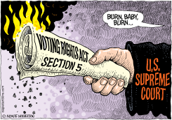 VOTING RIGHTS ACT UNDER FIRE by Wolverton