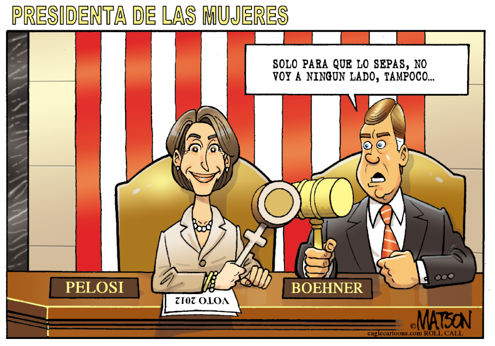  NANCY PELOSI ES PRESIDENTA DE MUJERES DEL CONGRESO by RJ Matson