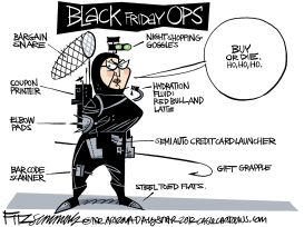 BLACK FRIDAY by David Fitzsimmons