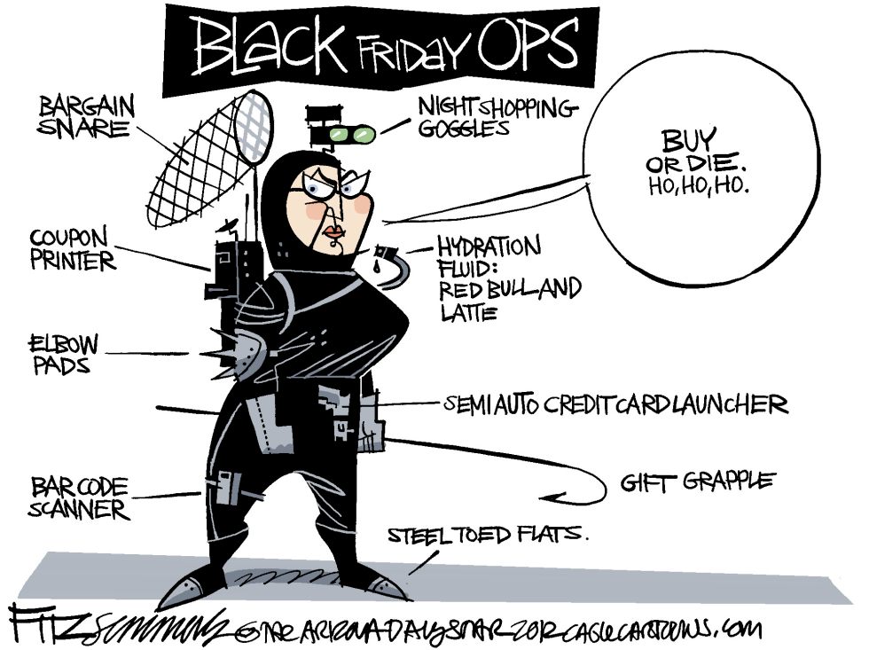  BLACK FRIDAY by David Fitzsimmons