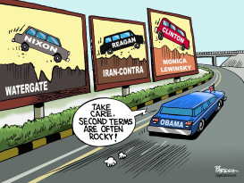 ROAD FOR OBAMA by Paresh Nath