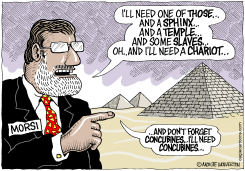 CORRECTED -PHARAOH MORSI by Wolverton