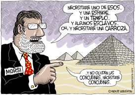 FARAON MORSI by Wolverton