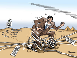 MURSI IN TROUBLE by Paresh Nath