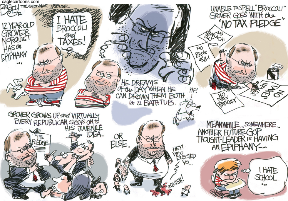  NORQUIST WUNDERKIND by Pat Bagley