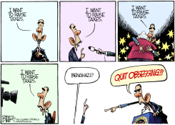 OBAMA OBSESSION by Nate Beeler