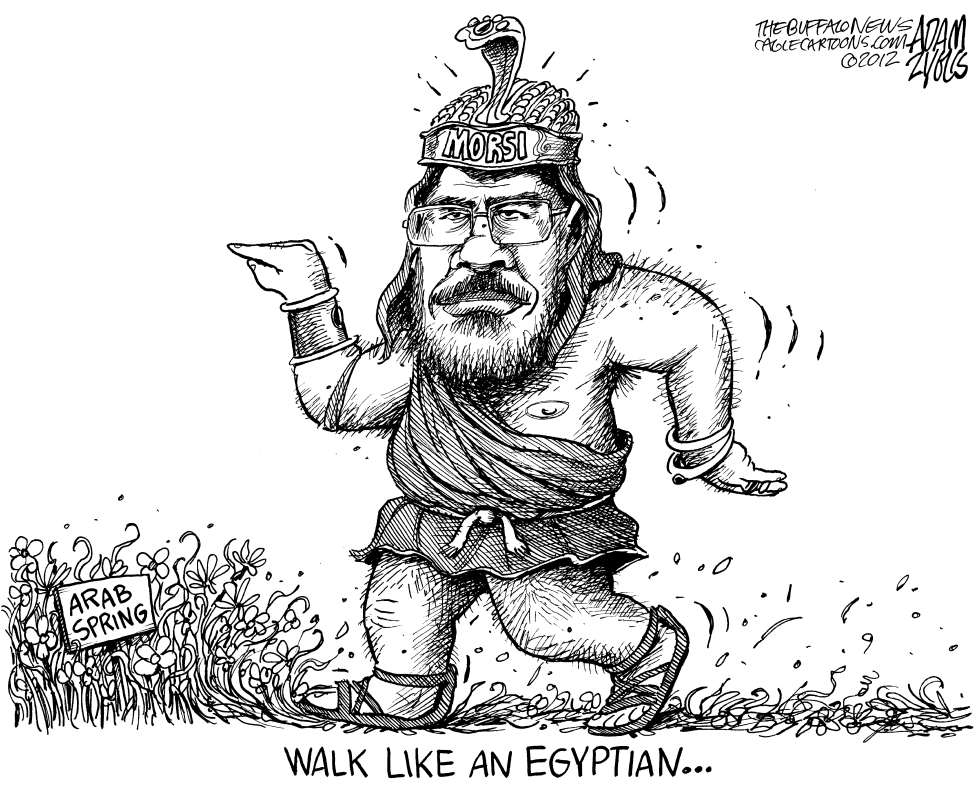  EGYPT PRESIDENT MORSI  by Adam Zyglis