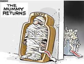 THE MUMMY RETURNS by Steve Sack