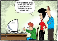 COMPUTER TIME by Bob Englehart