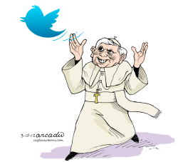 PAPA EMPIEZA A TWITTEAR by Arcadio Esquivel