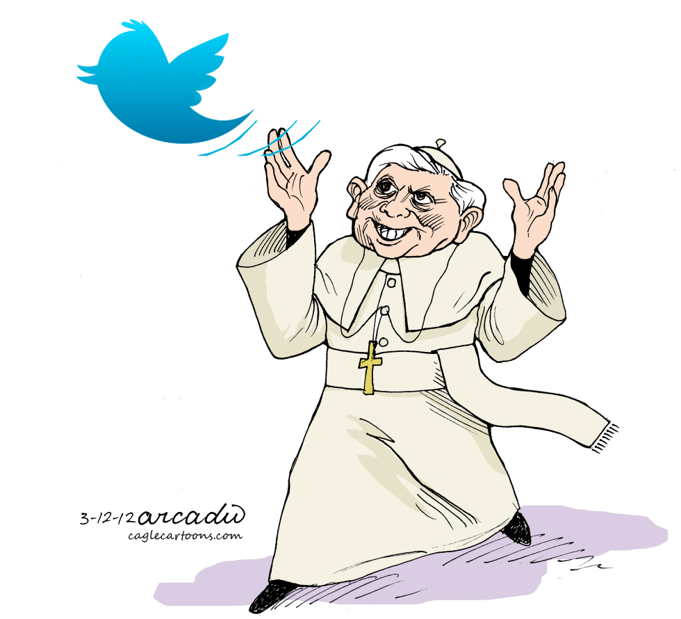  PAPA EMPIEZA A TWITTEAR by Arcadio Esquivel