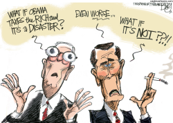 FISCAL CLIFF NOTES by Pat Bagley