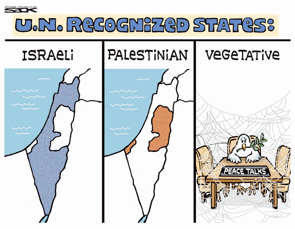  RECOGNIZED STATES by Steve Sack