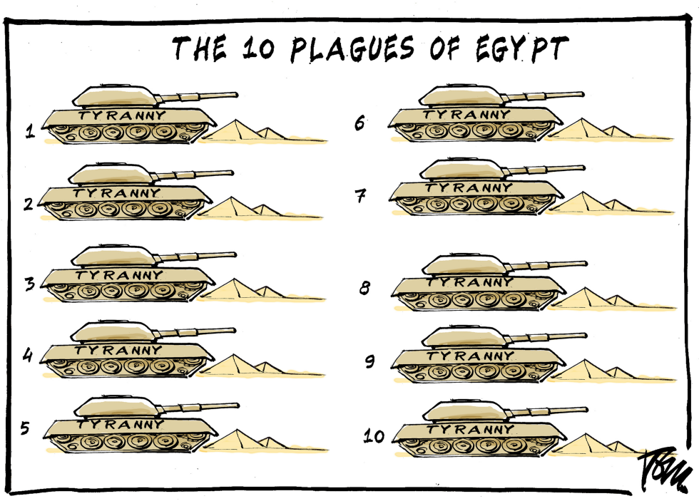  THE PLAGUES OF EGYPT by Tom Janssen