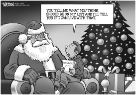 SPENDING CUTS WISH LIST by RJ Matson