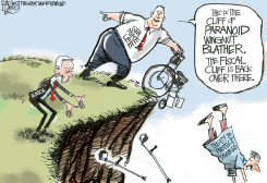 CLIFFS OF INSANITY by Pat Bagley