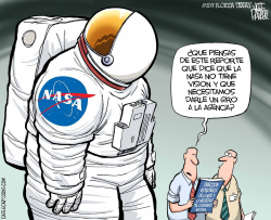 GIRO EN LA NASA  by Parker