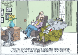 REPUBLICANS TRYING TO CHANGE by Bob Englehart