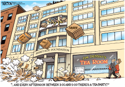 JIM DEMINT'S TEA ROOM by RJ Matson