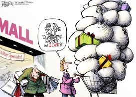 FED SHOPPING SPREE by Nate Beeler