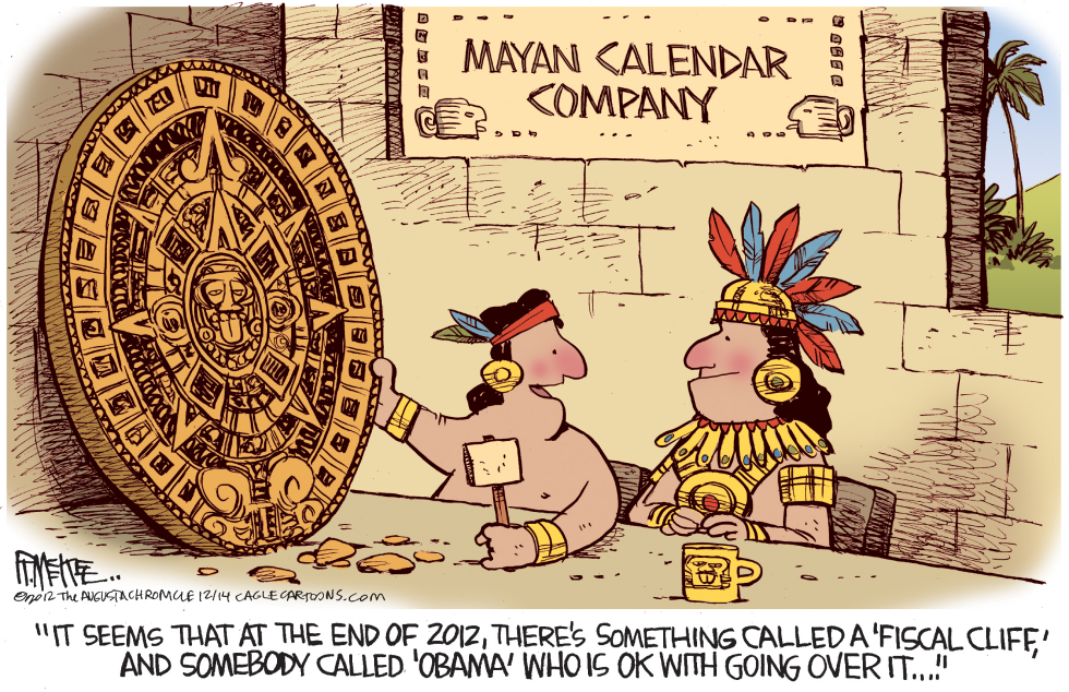  MAYAN CALENDAR by Rick McKee