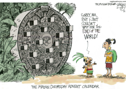 COUNTDOWN TO DOOMSDAY by Pat Bagley