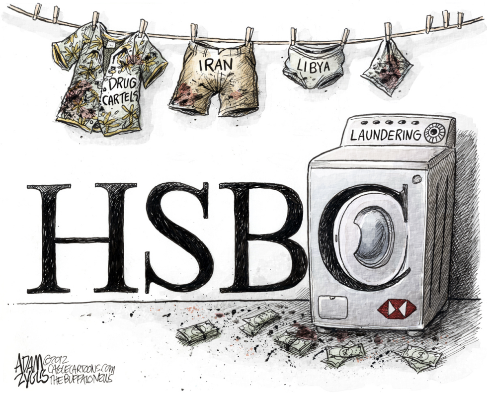  HSBC BANK by Adam Zyglis