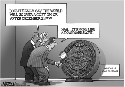 MAYAN CALENDAR FISCAL CLIFF PREDICTION by RJ Matson