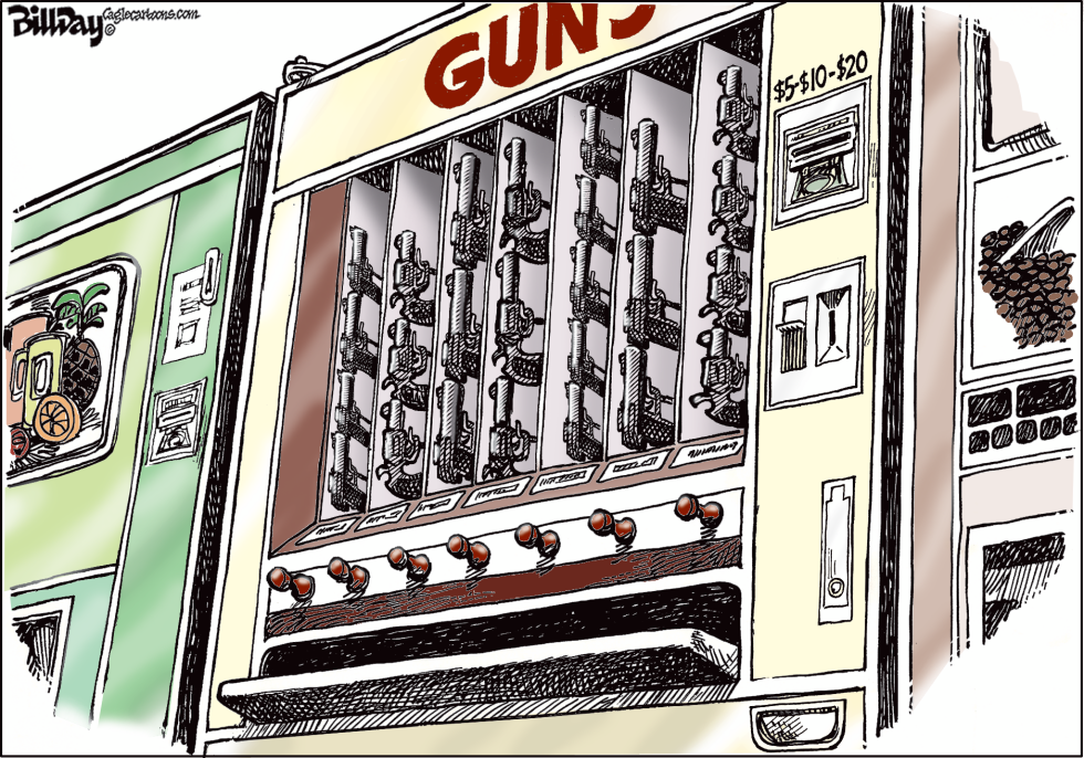  GUN MACHINE by Bill Day