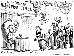 BUSH INAUGURATION by Patrick Chappatte