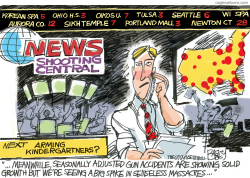 ALL GUNS ALL THE TIME by Pat Bagley