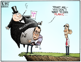 BOEHNER'S PLAN B by Christopher Weyant