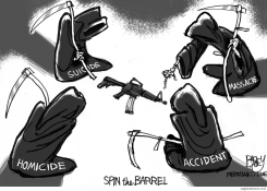 GRIM REAPER GAMES by Pat Bagley