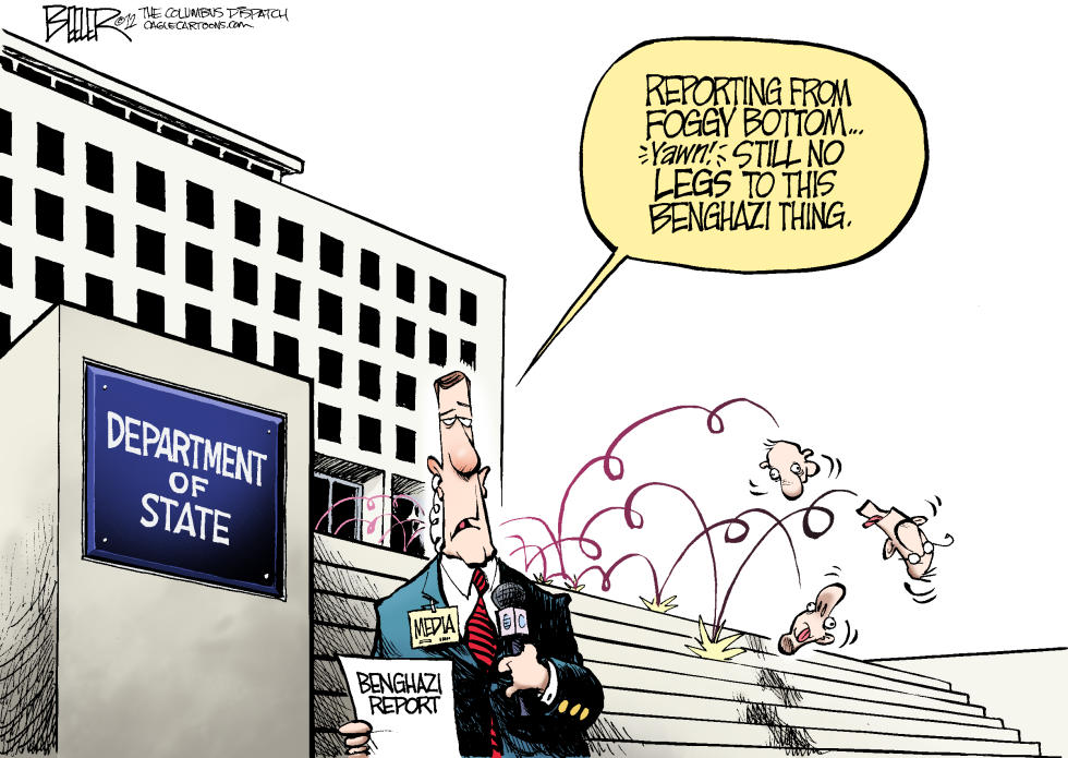  BENGHAZI REPORT by Nate Beeler