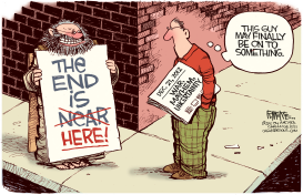 END OF THE WORLD by Rick McKee