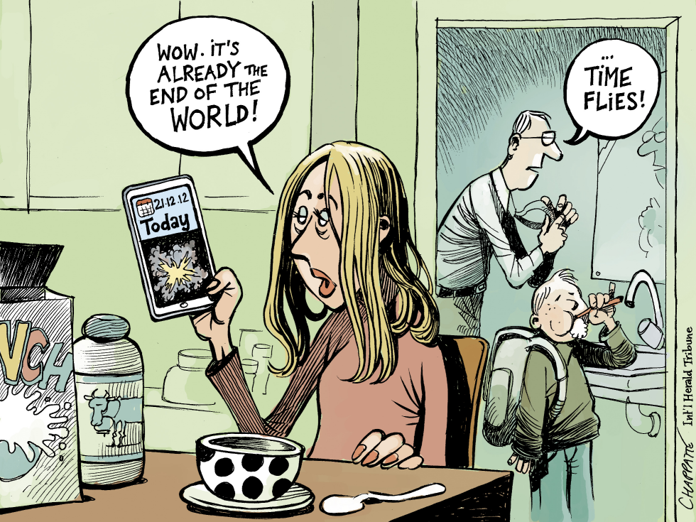  END OF THE WORLD by Patrick Chappatte