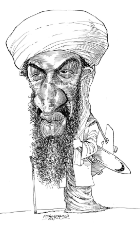 OSAMA BIN LADEN by Petar Pismestrovic