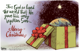 CHRISTMAS 2012 by Rick McKee