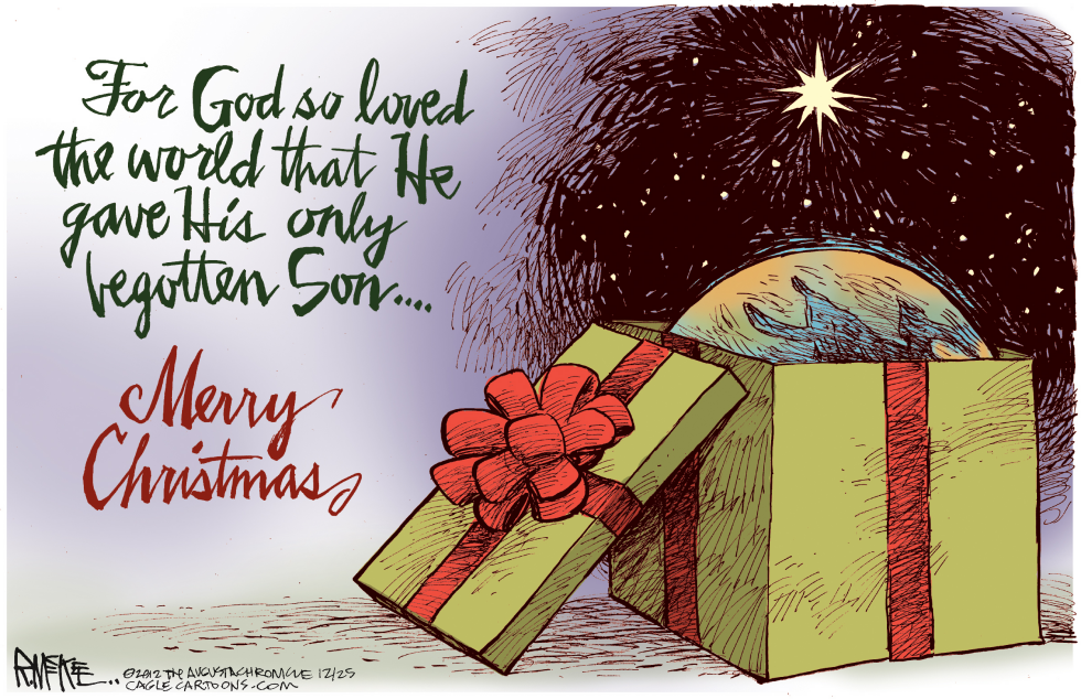  CHRISTMAS 2012 by Rick McKee