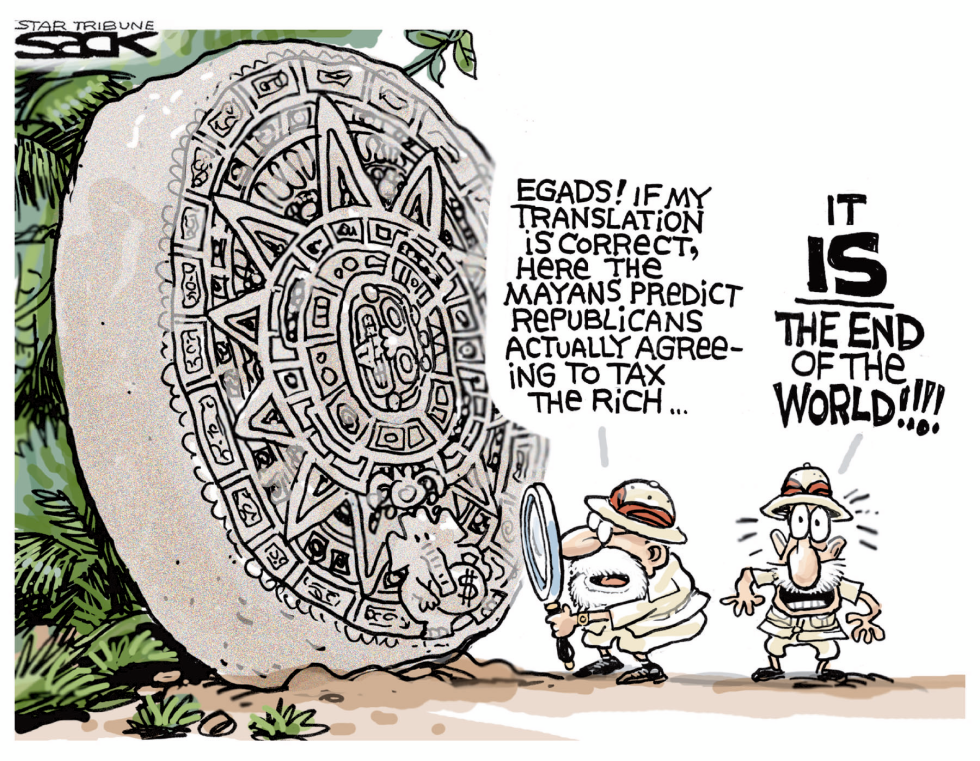  END OF THE WORLD by Steve Sack