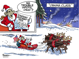 OBAMA CLAUS by Paresh Nath